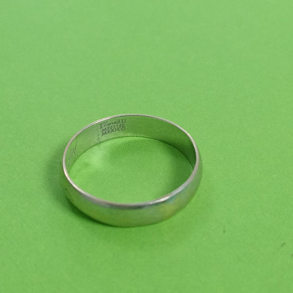 ARGOLLA ORO, ORO BLANCO 14 K 2 GRMS (SEMINUEVO)