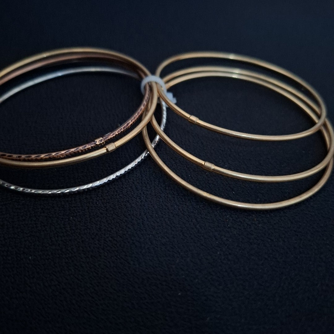 SEMANARIO DE PULSERAS ORO 14 K 15.1 GRMS (SEMINUEVO)