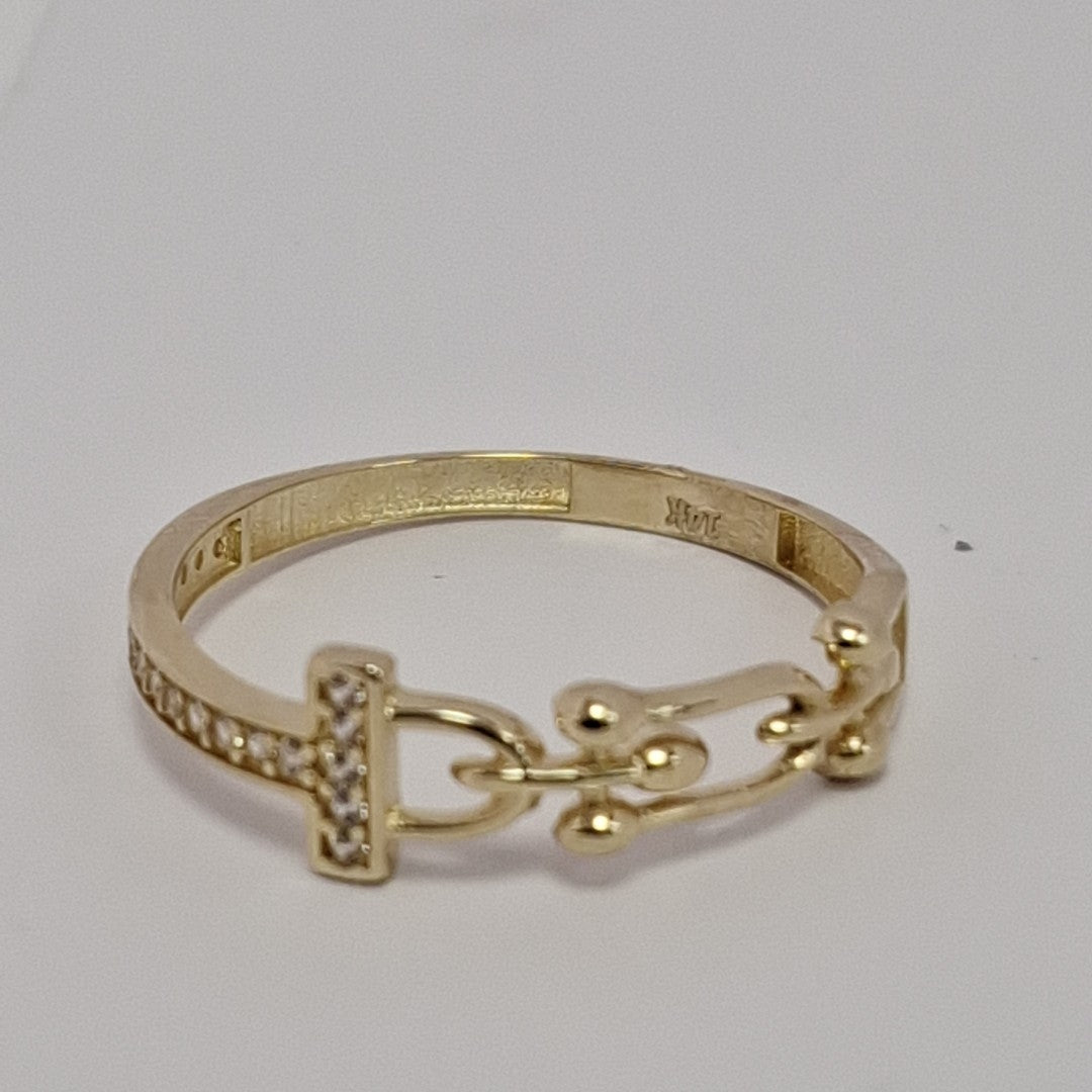 ANILLOS DAMA ORO 14K 1.5 (NUEVO)