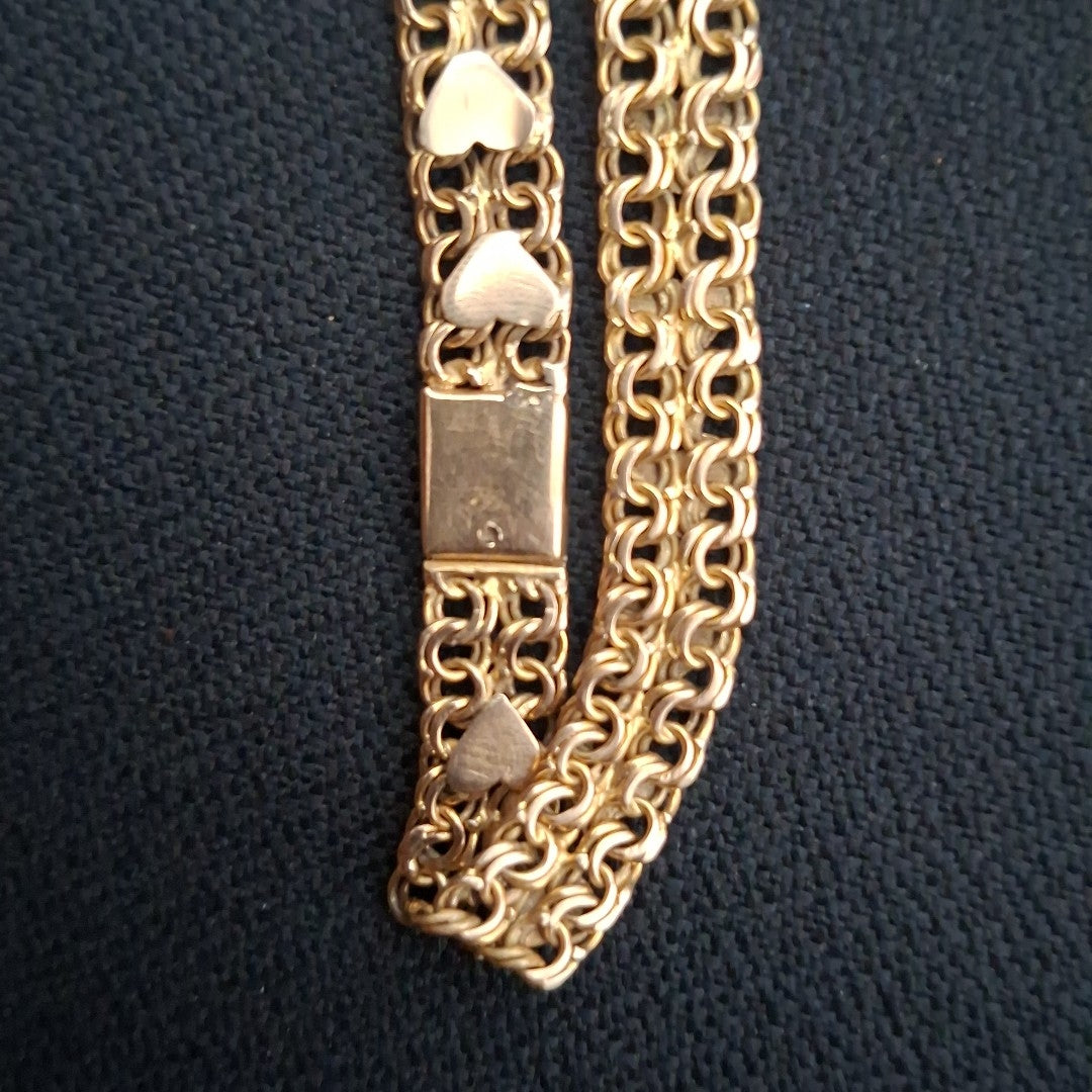 PULSERA ORO 14 K 12.9 GRMS (SEMINUEVO)