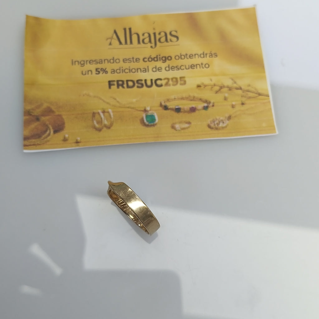 ANILLITO ORO 14 K 2,20 GRMS (SEMINUEVO)
