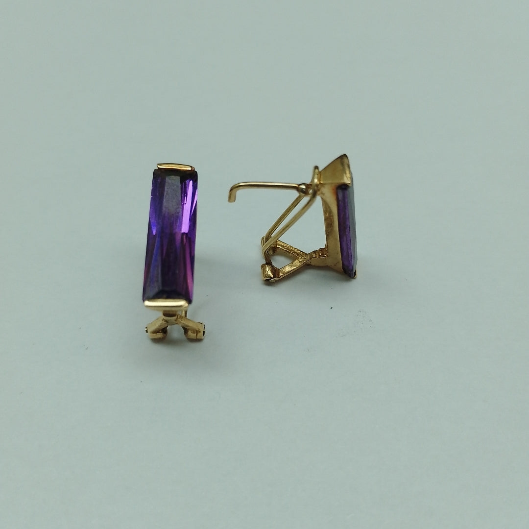 ARETES PAR ORO 10 K 6.2 GRMS (SEMINUEVO)