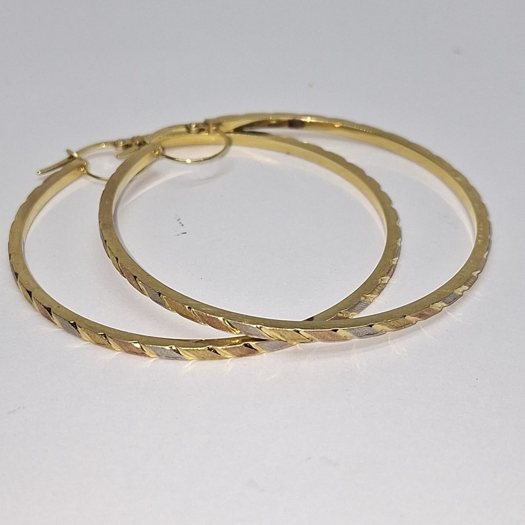 ARRACADAS PAR ORO 14 K 3.2 GRMS (SEMINUEVO)