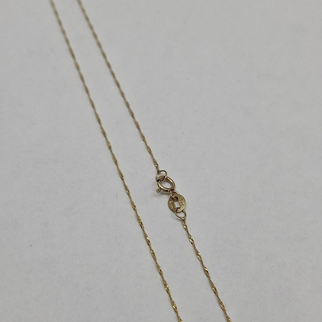CADENA ORO 10 K 0.7 GRMS (SEMINUEVO)