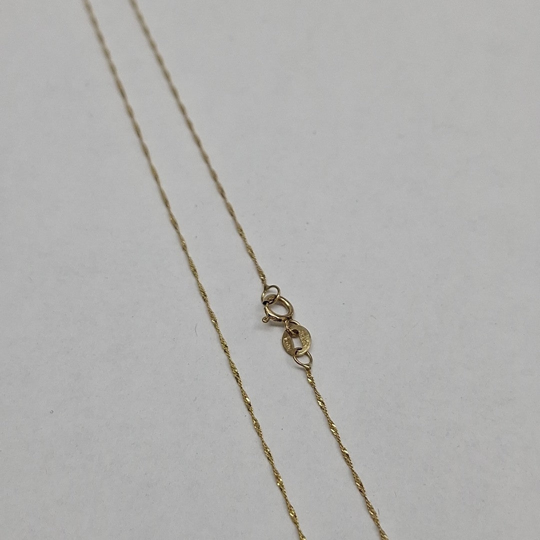 CADENA ORO 10 K 0.7 GRMS (SEMINUEVO)