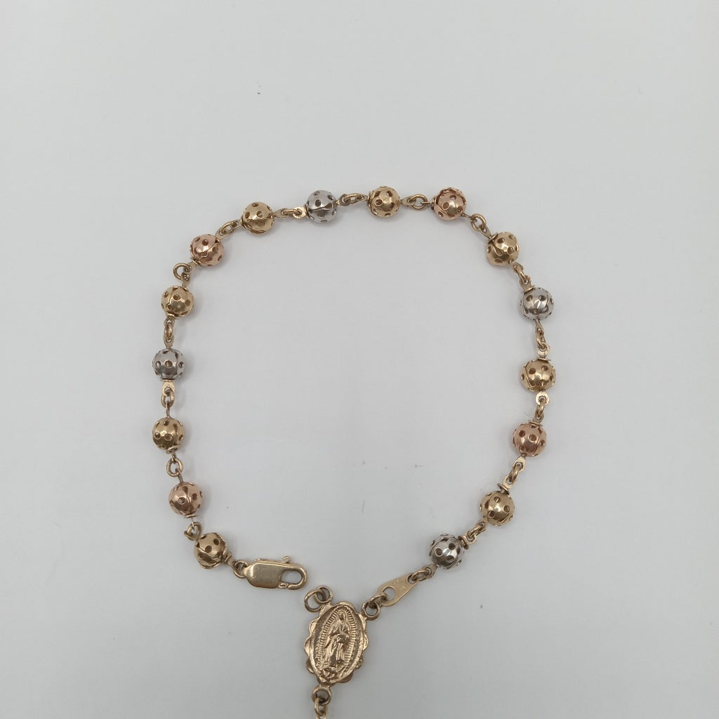PULSERA ORO COMBINADO 14 K 6,70 GRMS (SEMINUEVO)
