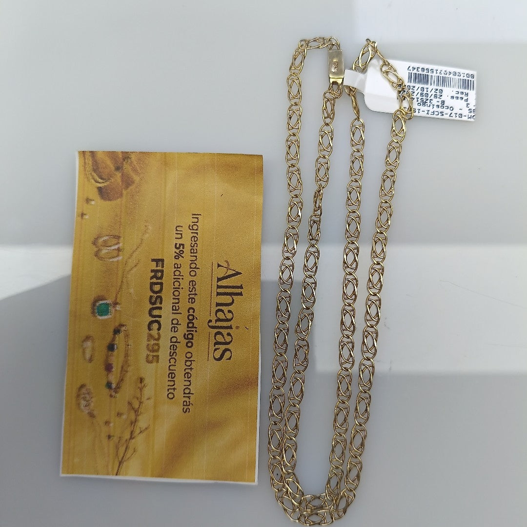 CADENA ORO 10 K 6.8 GRMS (SEMINUEVO)