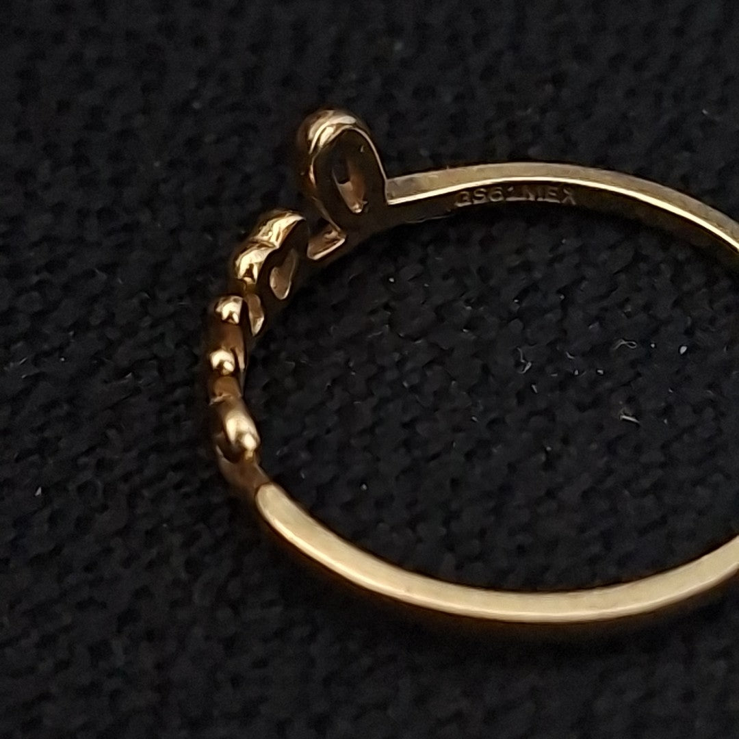 ANILLO ORO 14 K 1,30 GRMS (SEMINUEVO)
