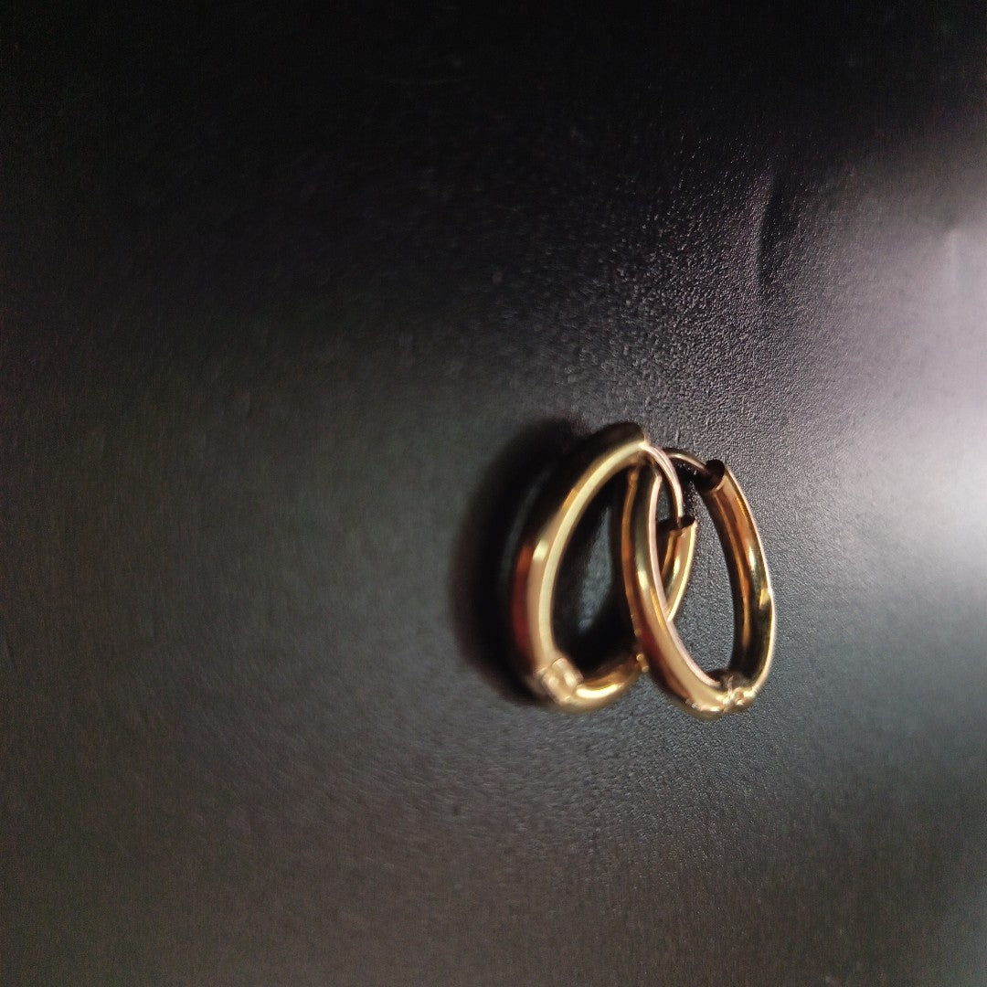 ARRACADAS PAR ORO 10 K 1.8 GRMS (SEMINUEVO)