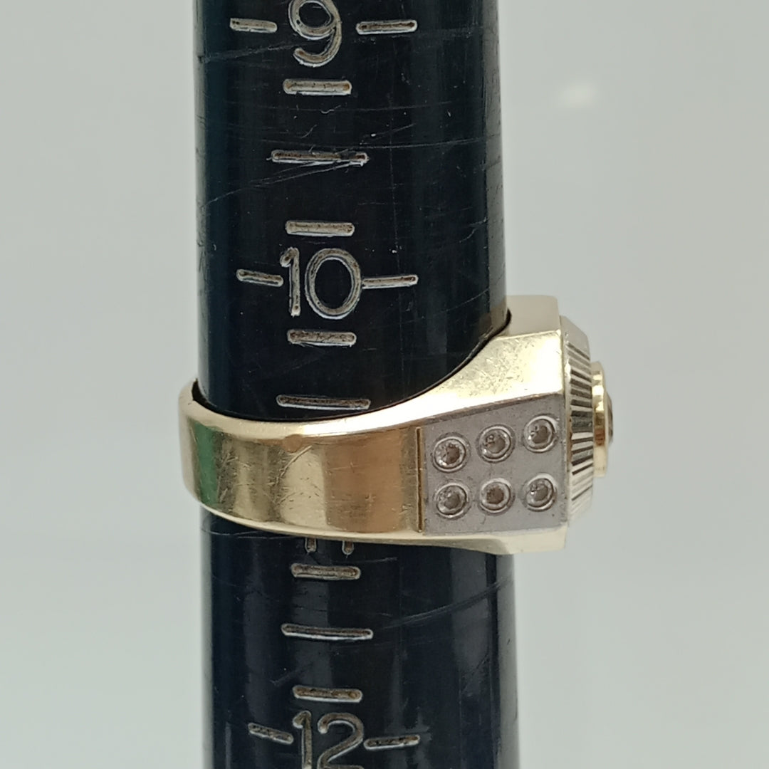 ANILLO ORO 14 K 12,90 GRMS (SEMINUEVO)