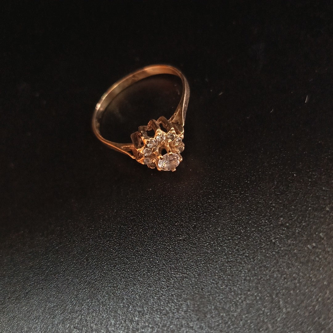 ANILLO ORO 10 K 1.9 GRMS (SEMINUEVO)