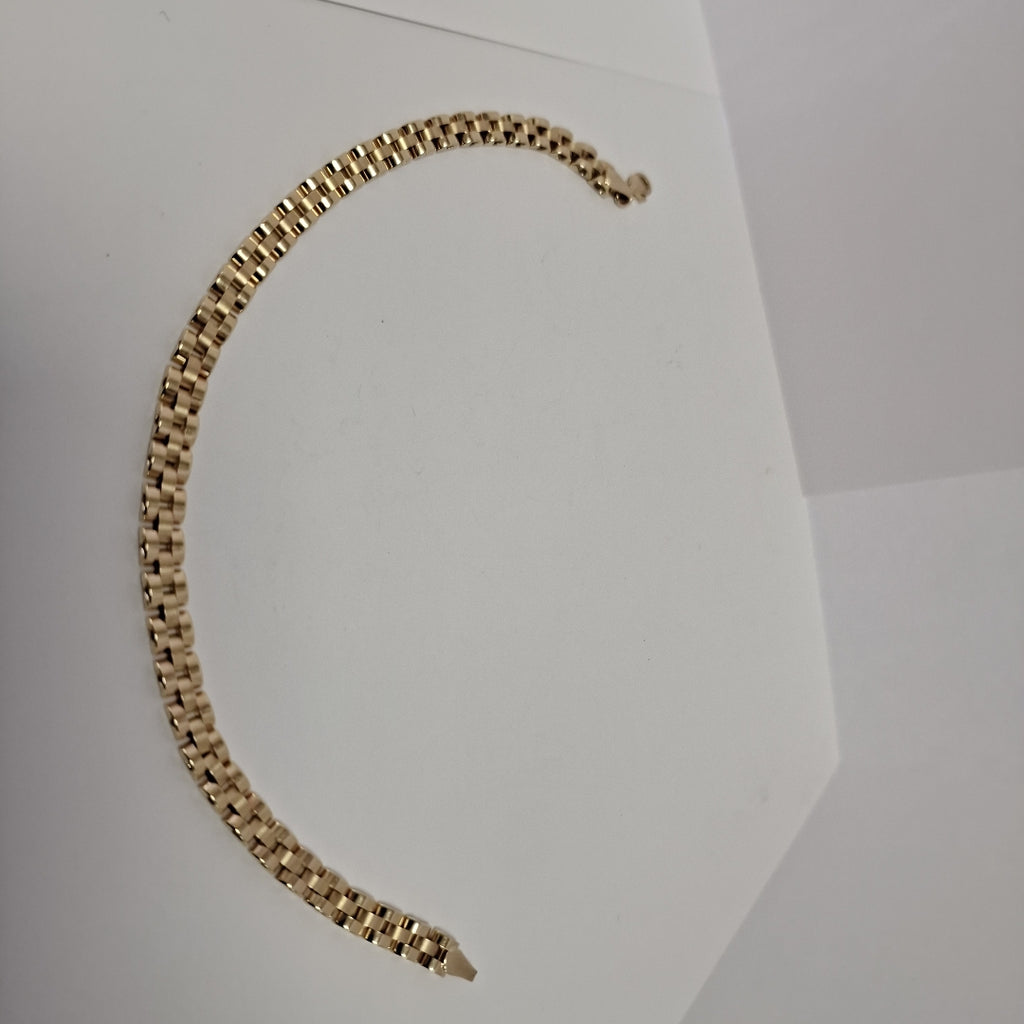 PULSERAS CABALLERO ORO 10K 8.9 (NUEVO)