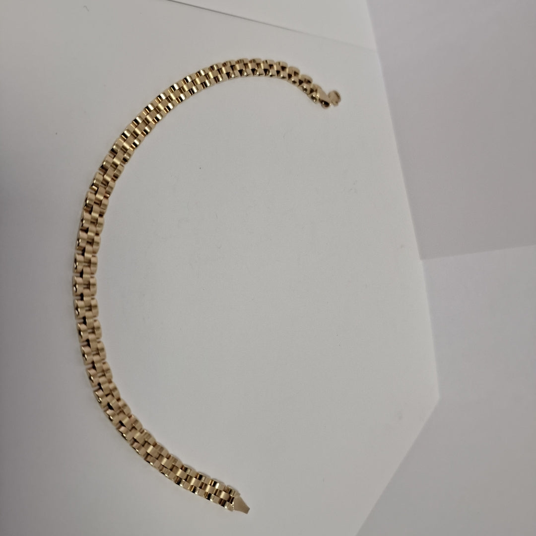PULSERAS CABALLERO ORO 10K 8.9 (NUEVO)