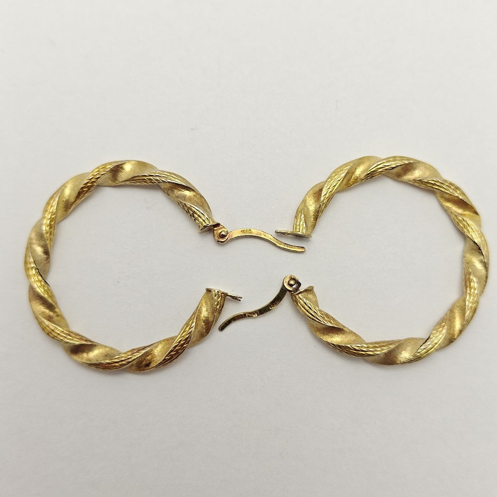 ARETES PAR ORO 14 K 3,00 GRMS (SEMINUEVO)