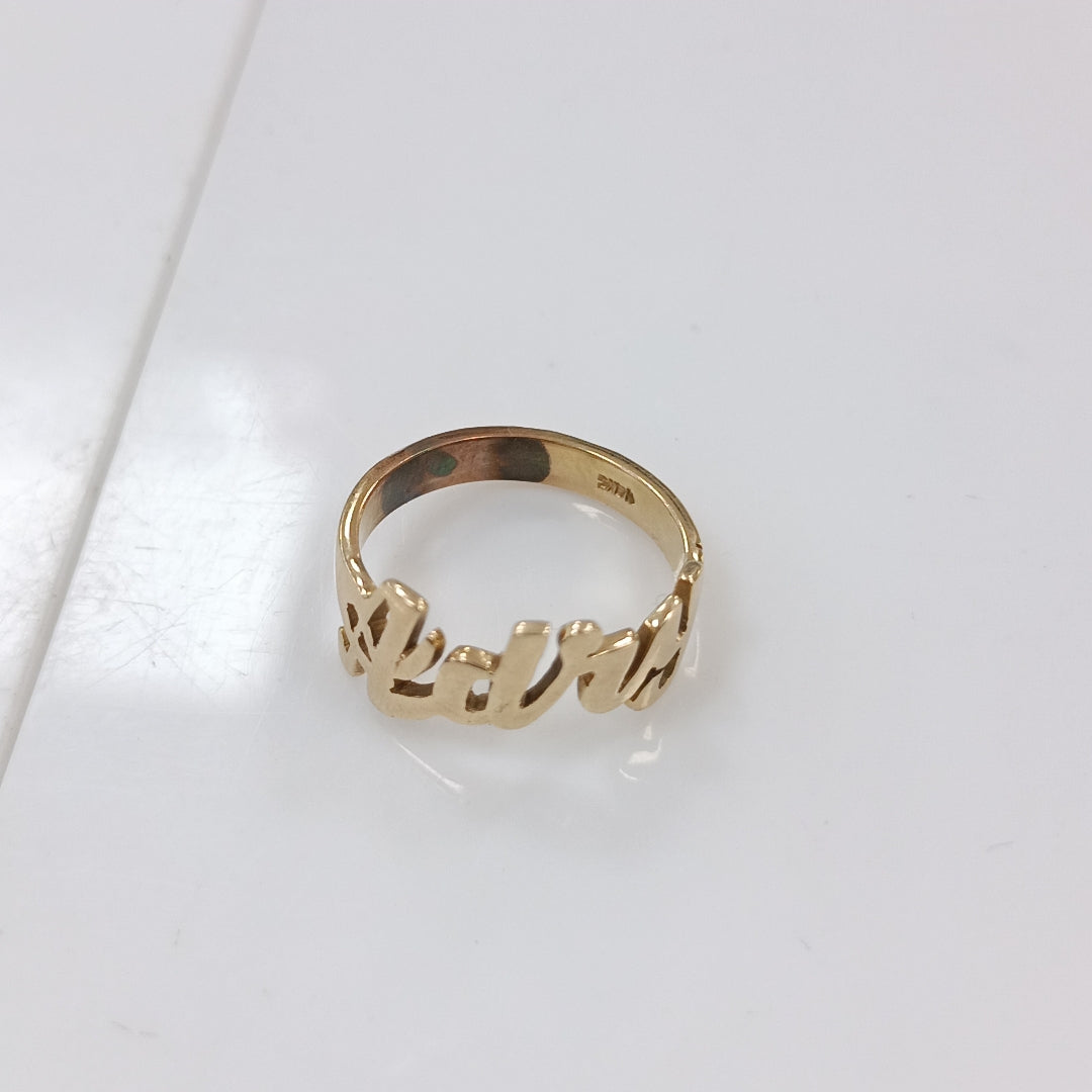 ANILLITO ORO 14 K 3,00 GRMS (SEMINUEVO)