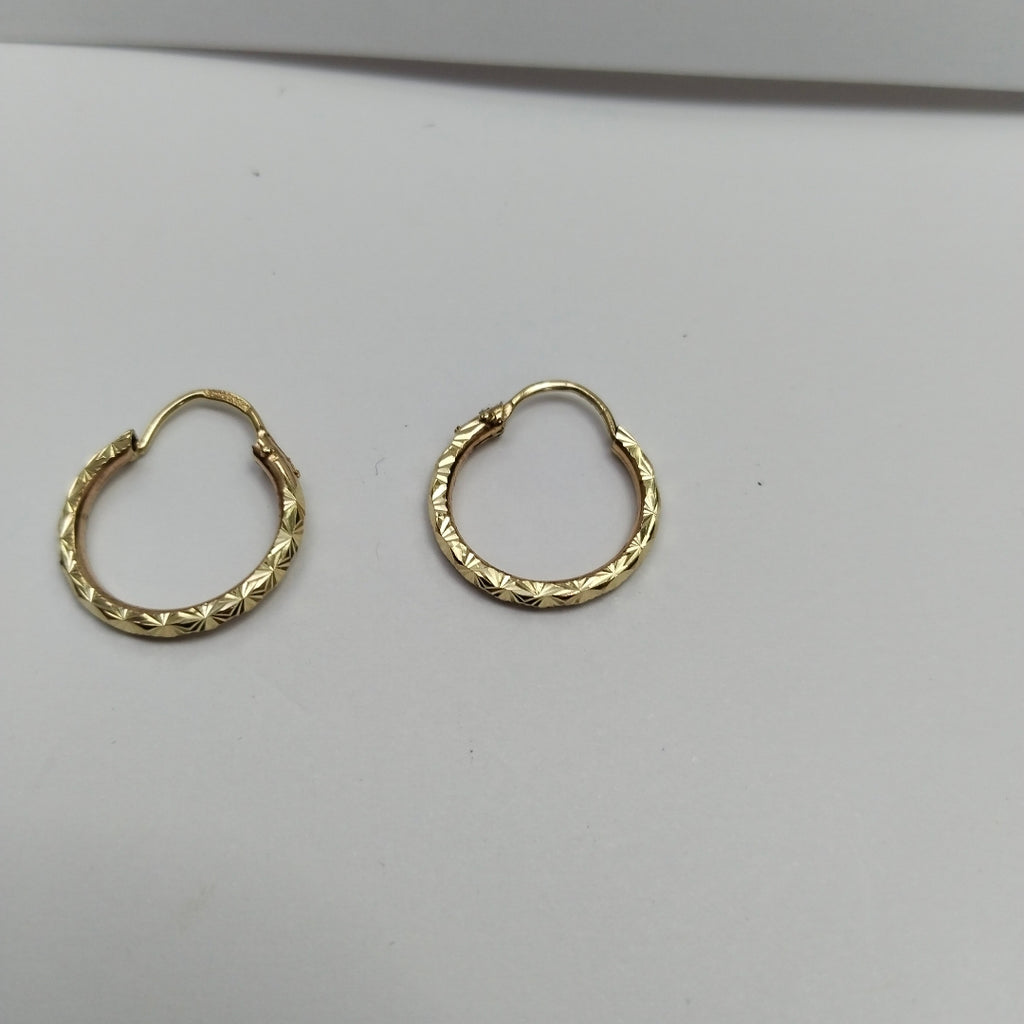 ARRACADAS PAR ORO 10 K 1.2 GRMS (SEMINUEVO)