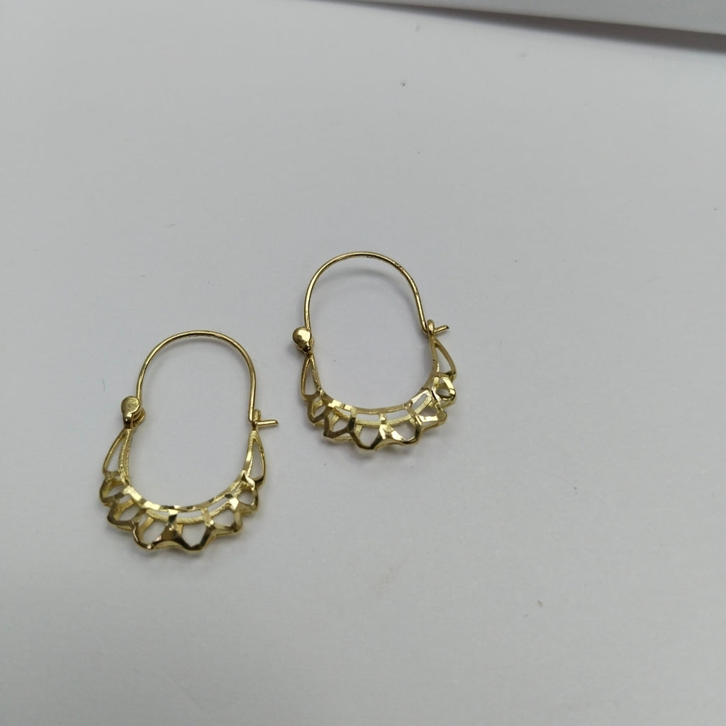 ARRACADAS PAR ORO 10 K 0.8 GRMS (SEMINUEVO)