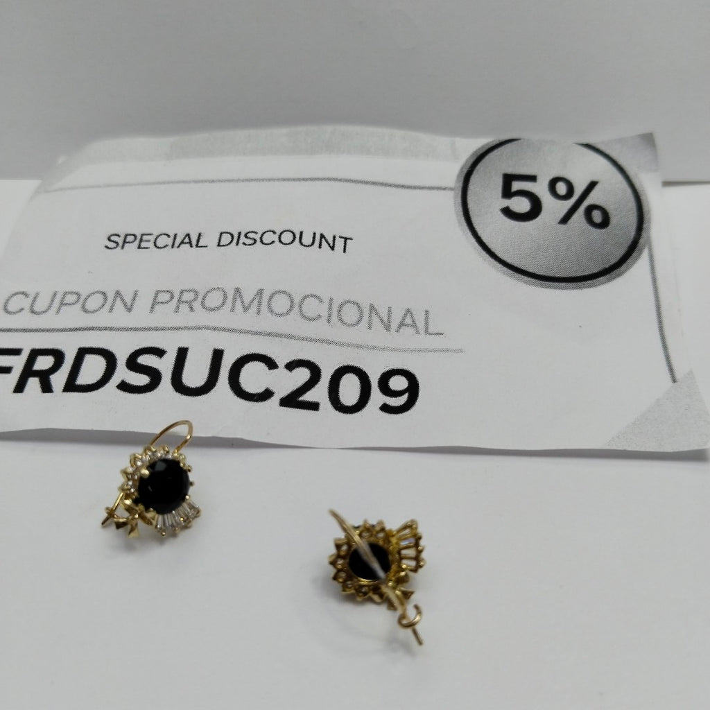 ARETES PAR ORO 10 K 2 GRMS (SEMINUEVO)