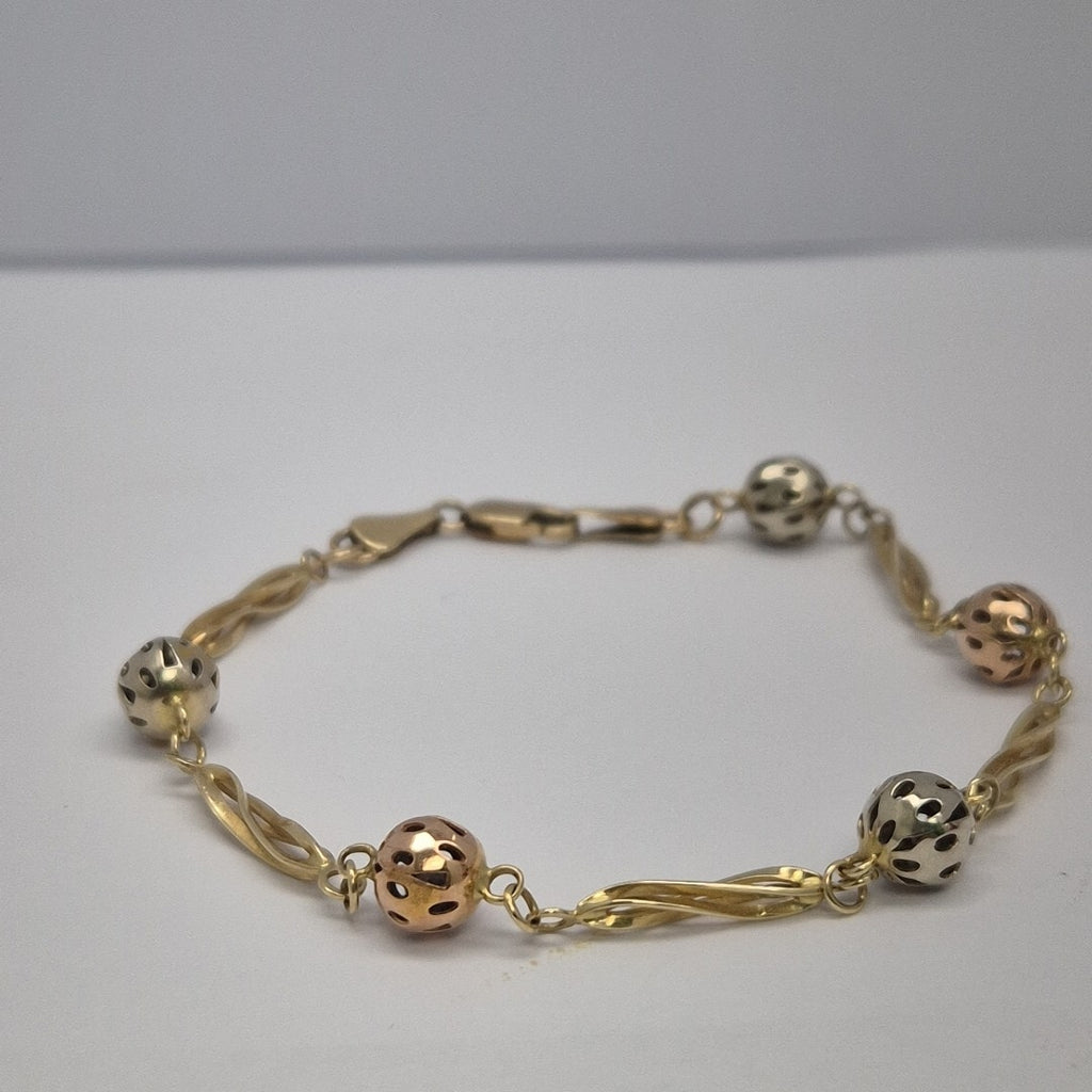 PULSERA ORO,RODIADO 14 K 5,70 GRMS (SEMINUEVO)