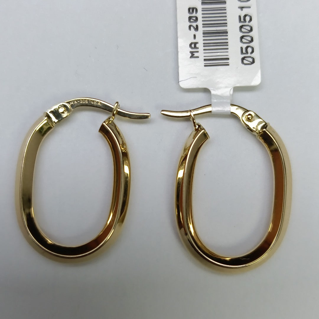 ARRACADAS ORO 14K 1.4 (NUEVO)