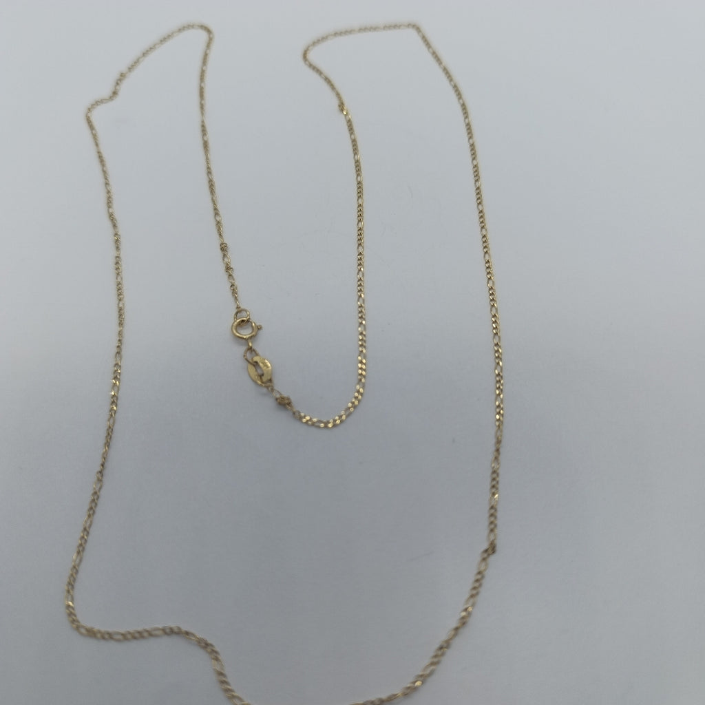 CADENA 3 X 1 1.7GR 60 CM 14K (NUEVO)