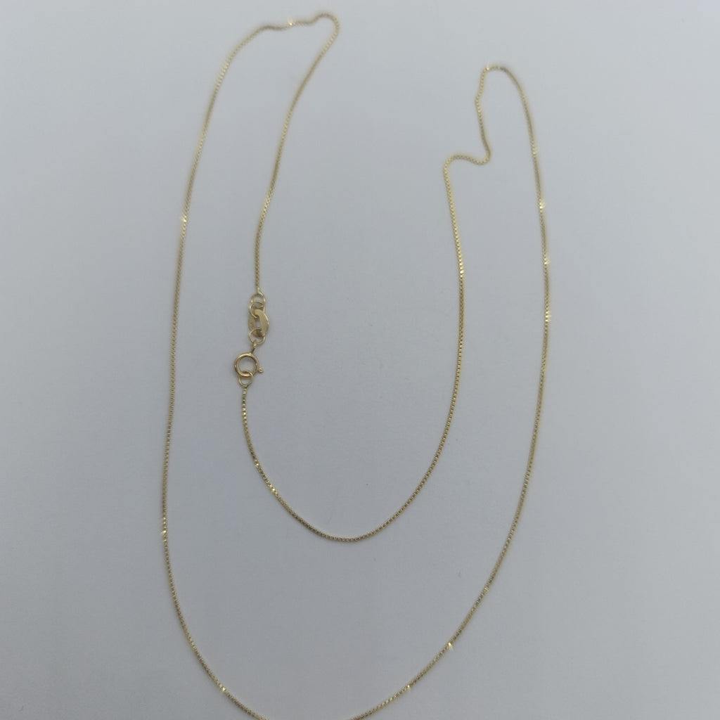 CADENA VENECIANO 14K 55 CM 1.7 GR (NUEVO)