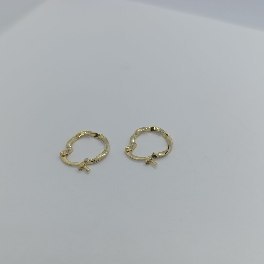 ARETES ARRACADAS TORZAL 14K 1.2 GR (NUEVO)