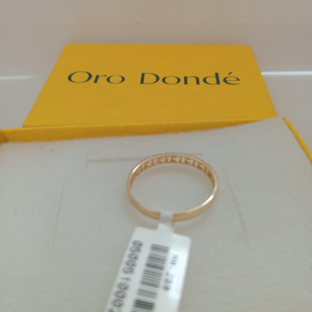 ANILLOS DAMA ORO 14K 1 (NUEVO)