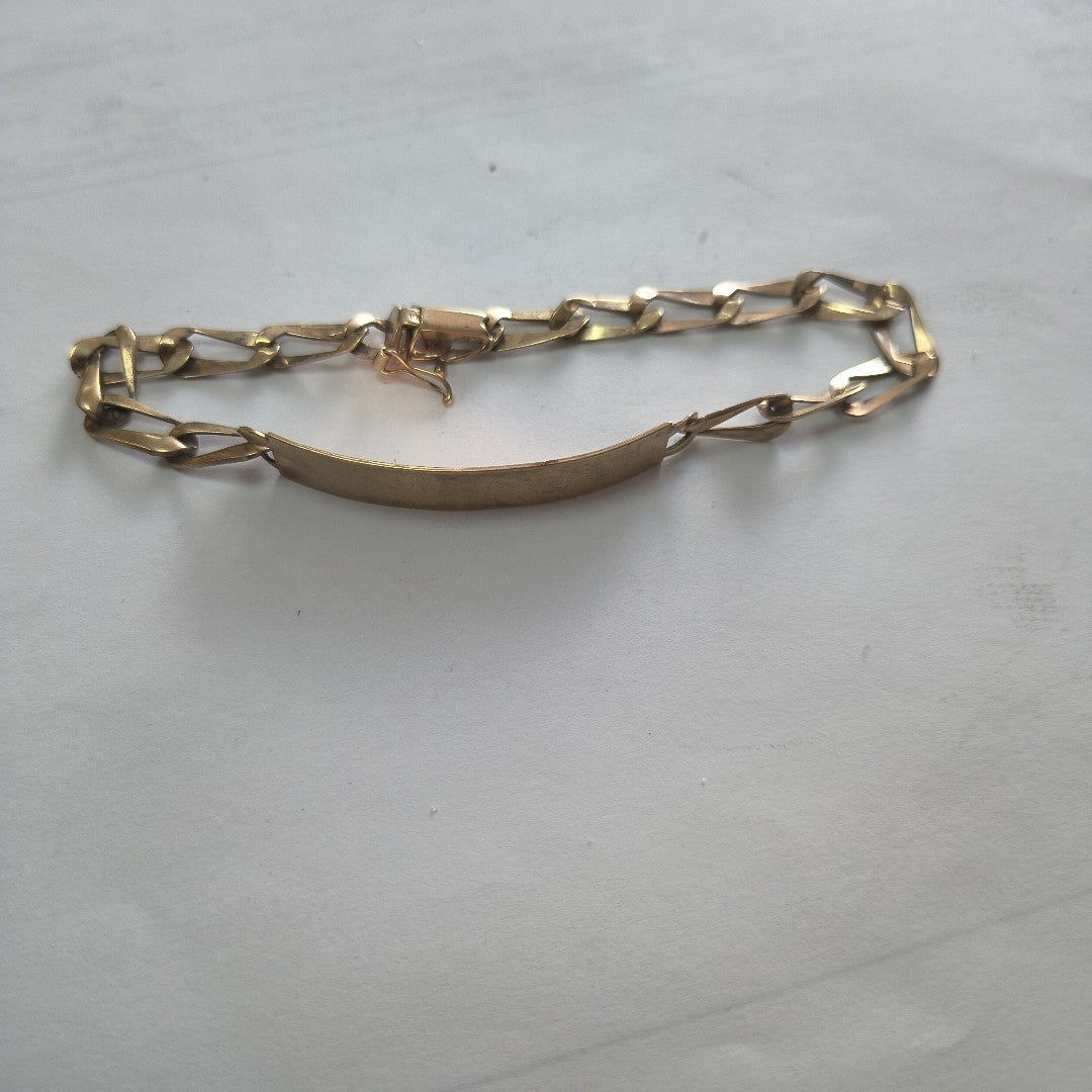 ESCLAVA ORO 10 K 9.5 GRMS (SEMINUEVO)