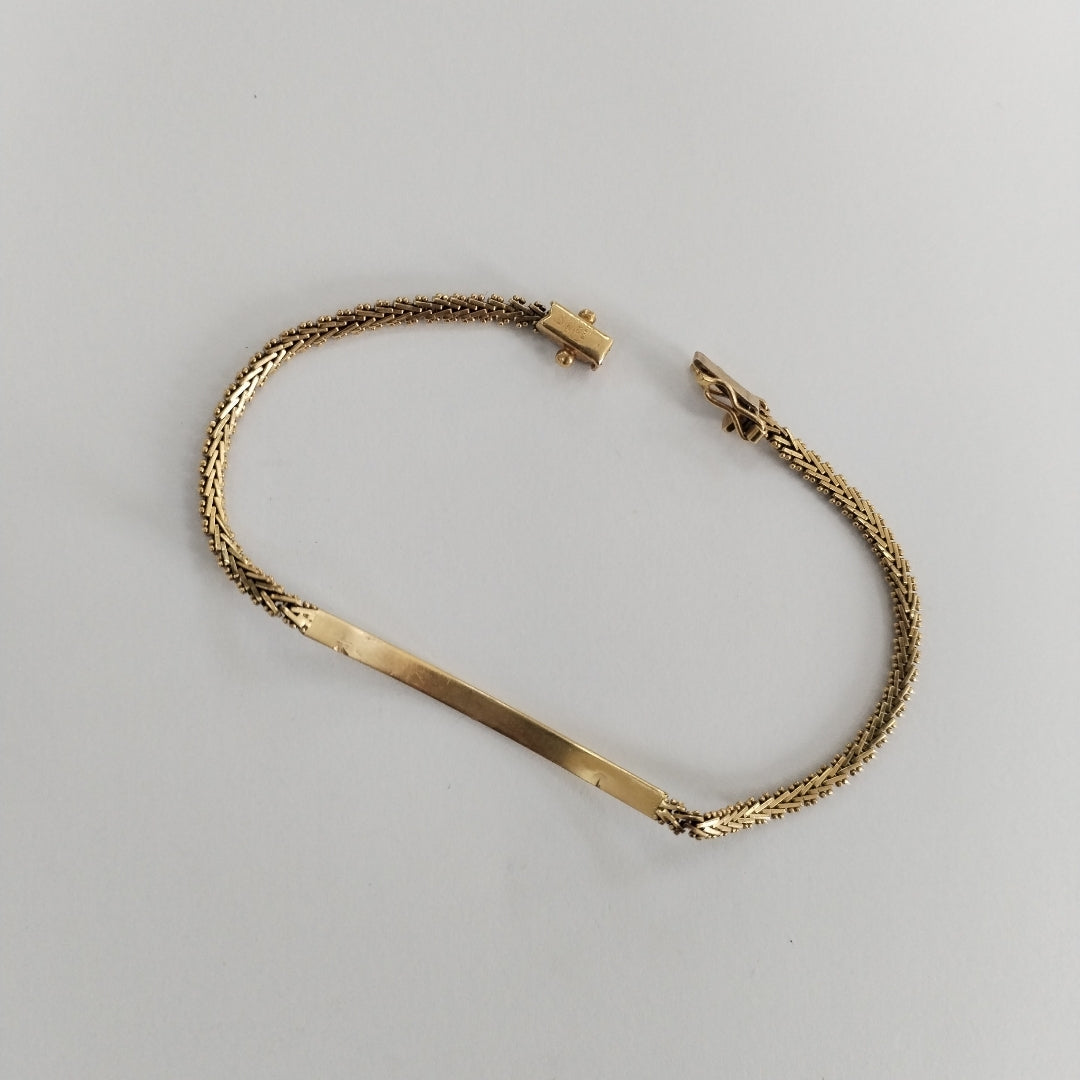 ESCLAVA ORO 18 K 7,50 GRMS (SEMINUEVO)