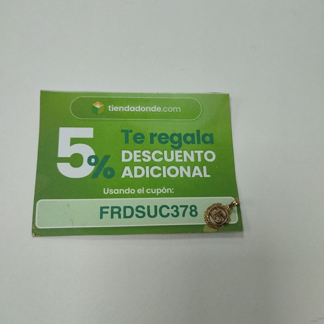 DIJE ORO 10 K 0.8 GRMS (SEMINUEVO)