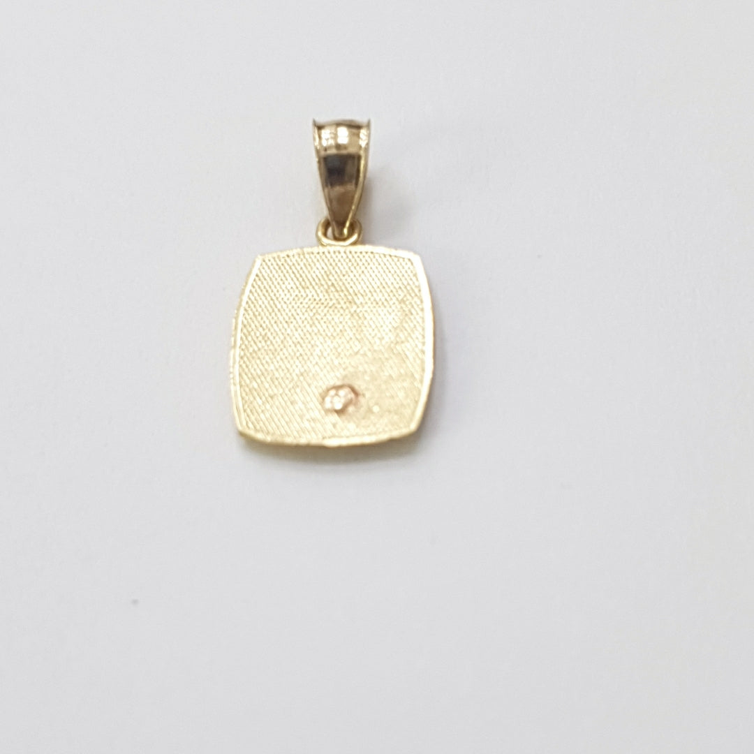 MEDALLA RELIGIOSA ORO COMBINADO 14 K 0.9 GRMS (SEMINUEVO)
