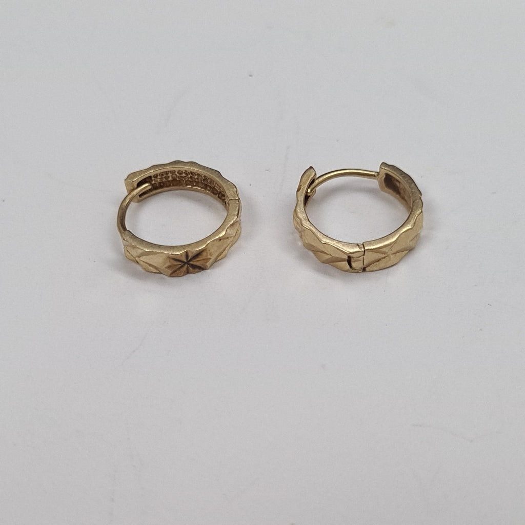 ARRACADAS PAR ORO 14 K 1.7 GRMS (SEMINUEVO)