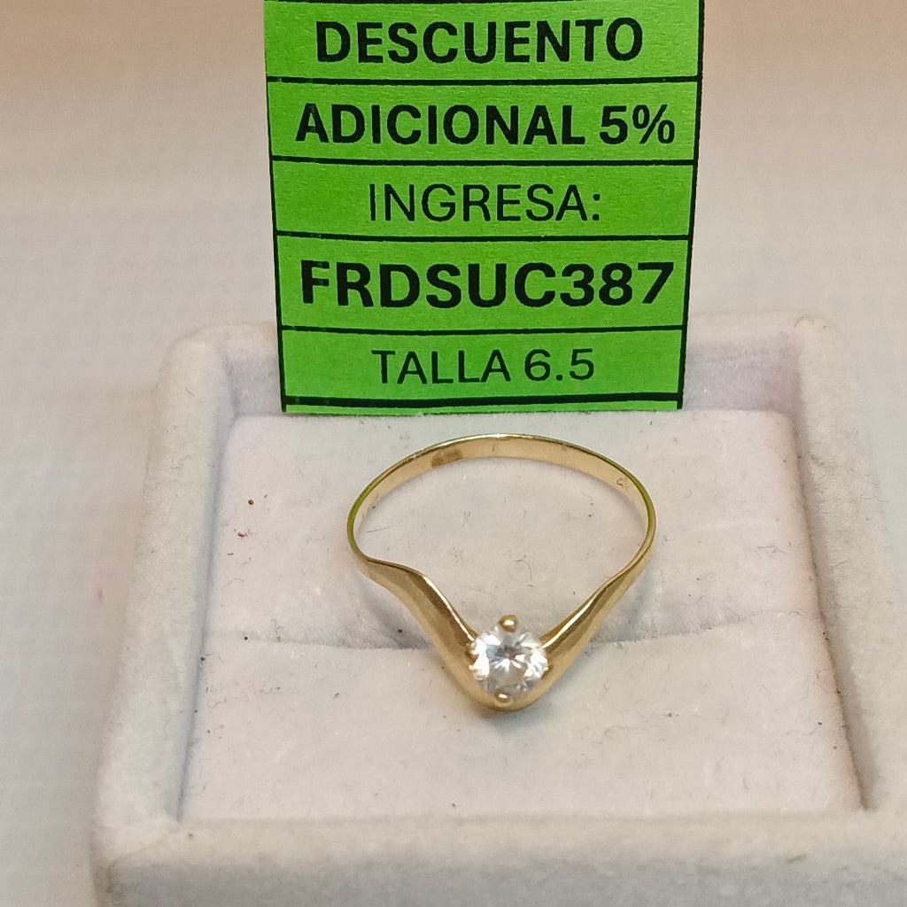 ANILLITO ORO 14 K 1,20 GRMS (SEMINUEVO)