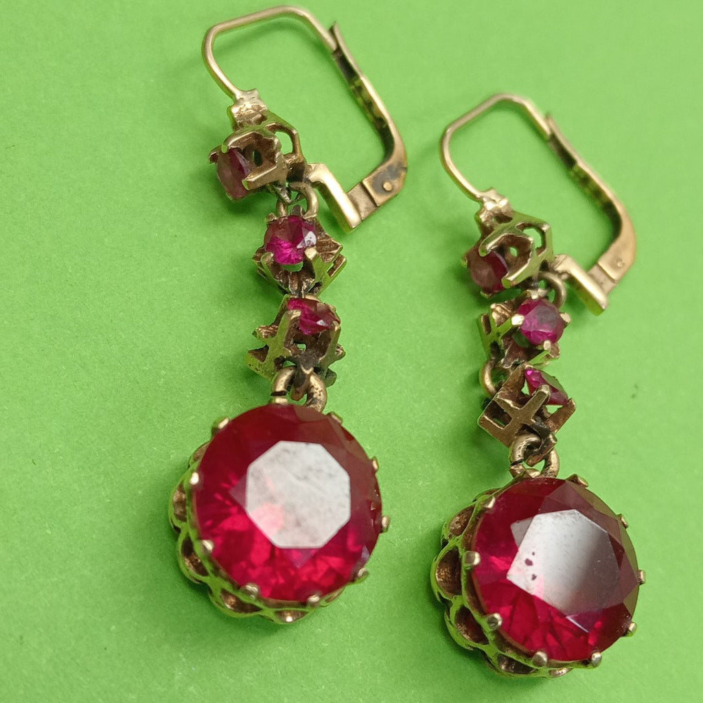 ARETES PAR ORO 10 K 6.9 GRMS (SEMINUEVO)