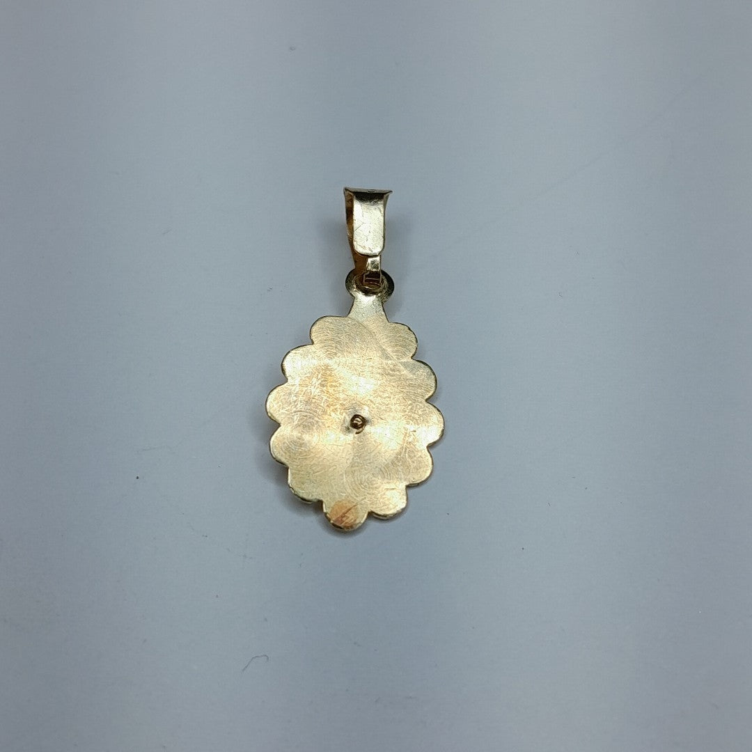 MEDALLA RELIGIOSA ORO 14 K 0,70 GRMS (SEMINUEVO)