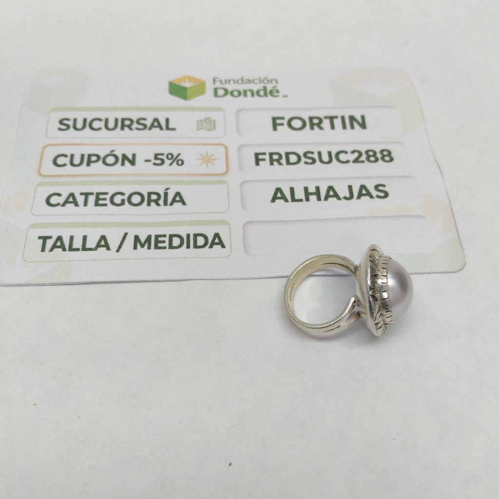 ANILLO PLATA 7,80 GRMS (SEMINUEVO)
