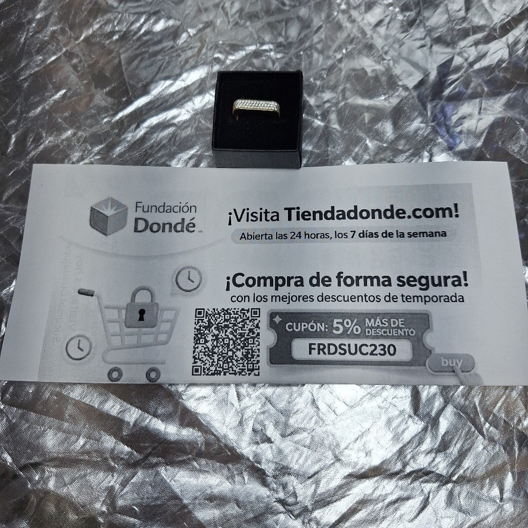 ANILLO ORO 10 K 2,80 GRMS (SEMINUEVO)