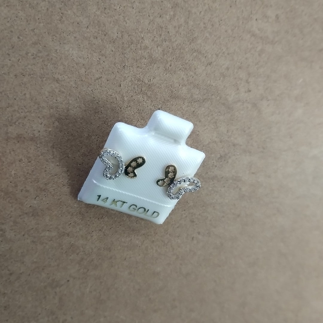 BROQUELES ORO 14K 1.2 (NUEVO)