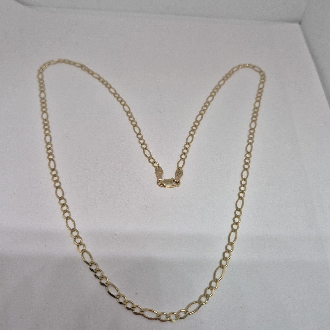 CADENA 3X1 14K 60 CM 9 GR (NUEVO)