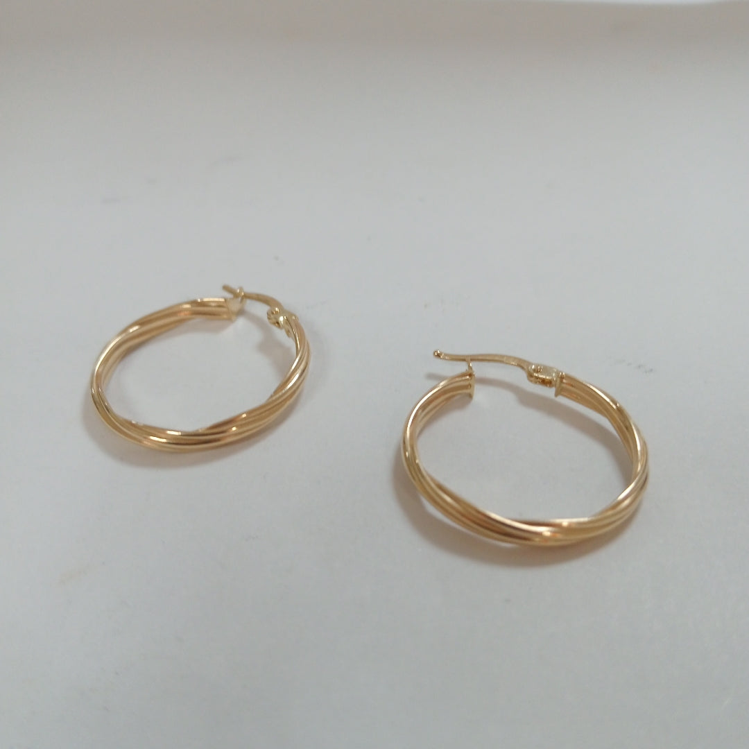 ARRACADAS ORO 14K 2.6 (NUEVO)