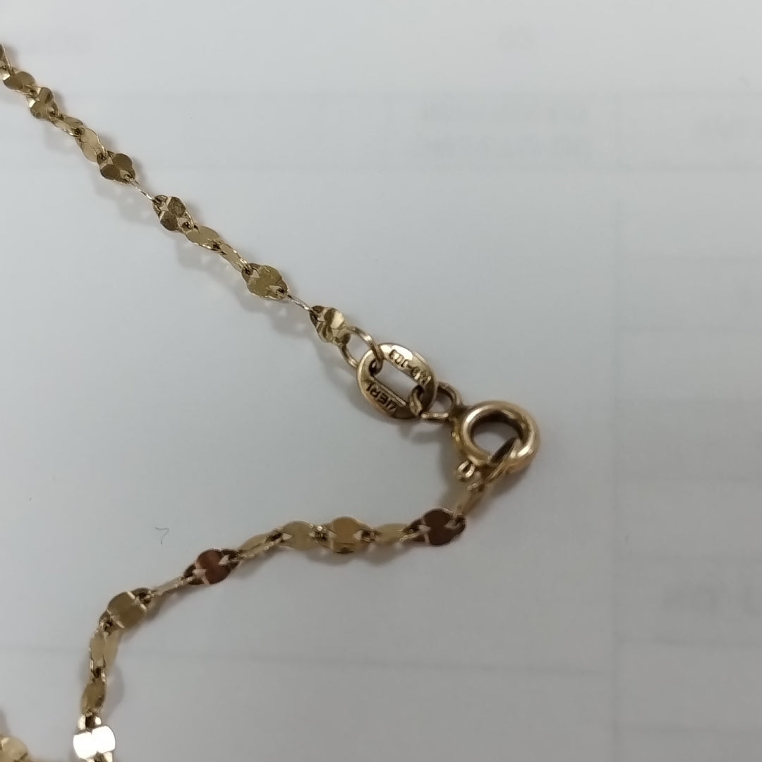 CADENA ORO 10 K 1,40 GRMS (SEMINUEVO)