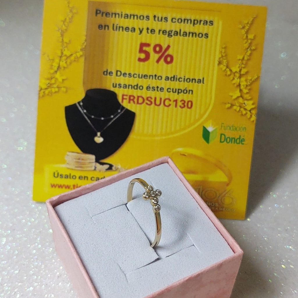 ANILLOS DAMA ORO 10K 0.8 (NUEVO)