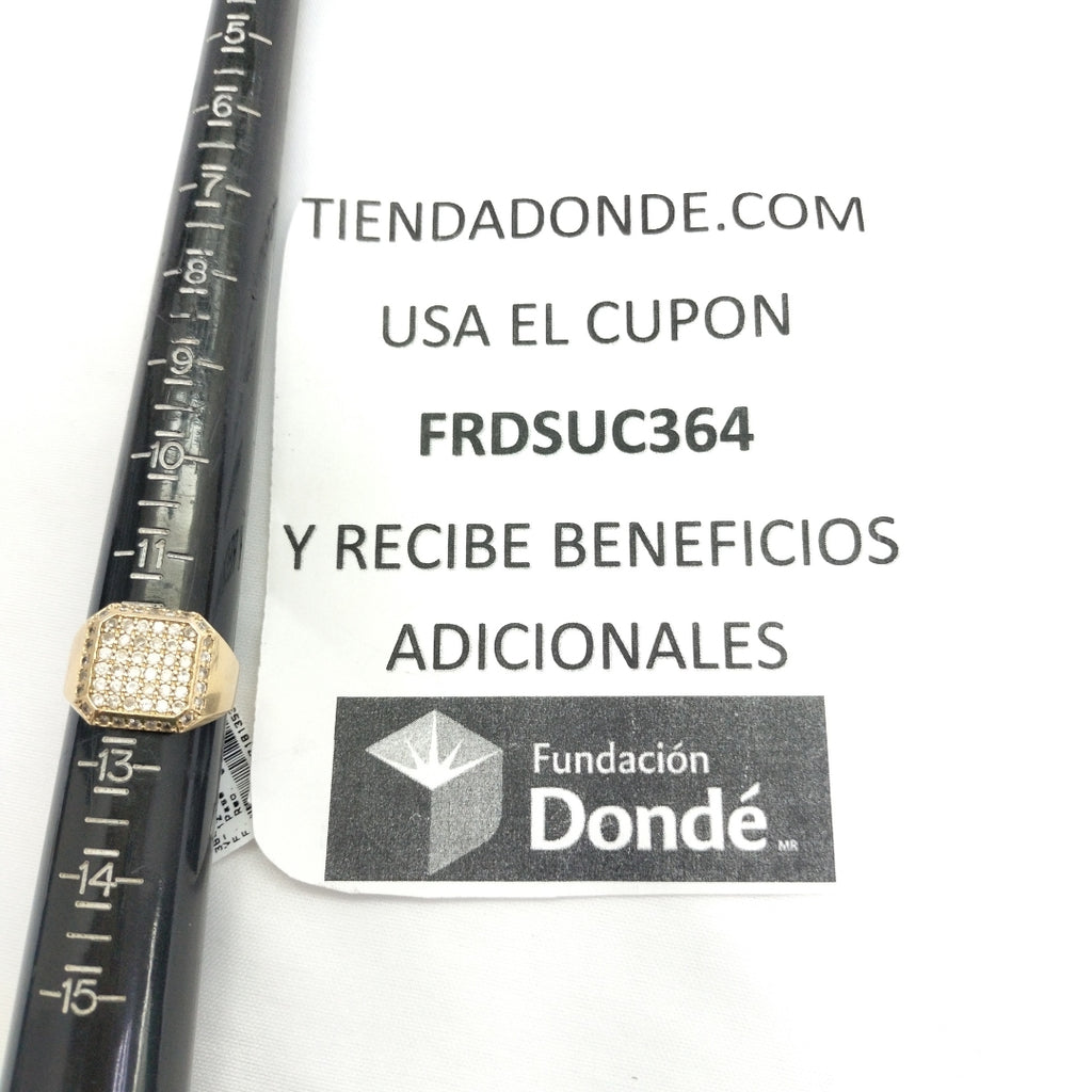 ANILLO ORO 10 K 7,90 GRMS (SEMINUEVO)