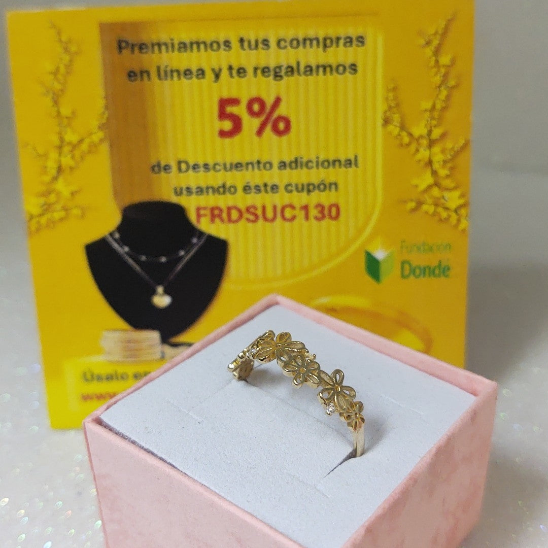 ANILLOS DAMA ORO 14K 1.4 (NUEVO)