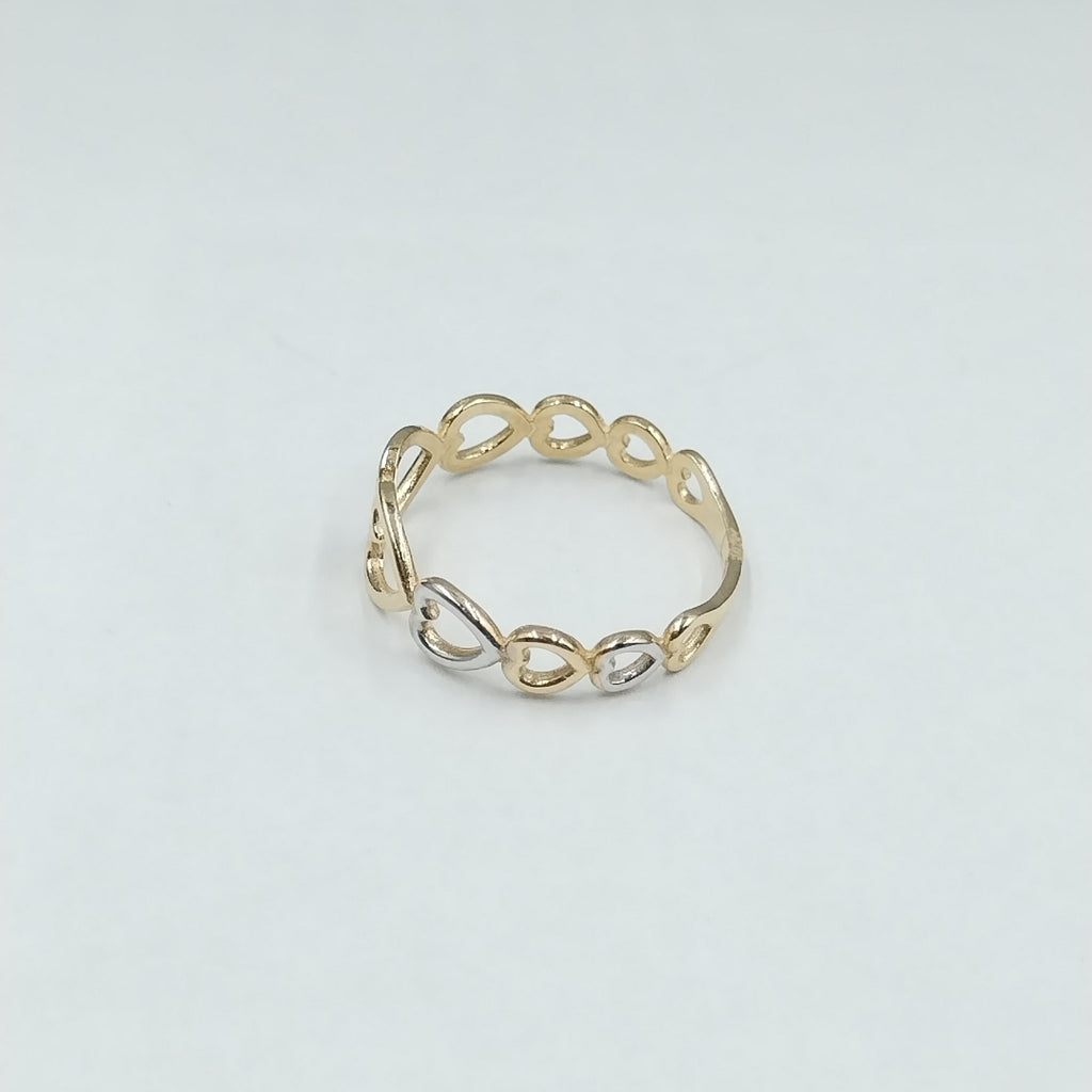 ANILLOS DAMA ORO 14K 2 (NUEVO)