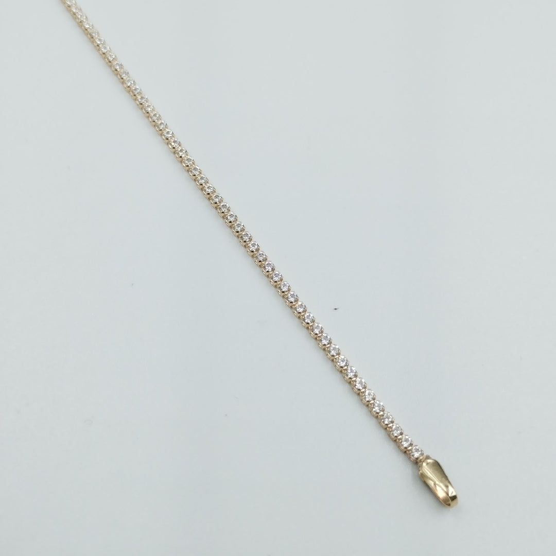 PULSERAS DAMA ORO 14K 2.1 (NUEVO)