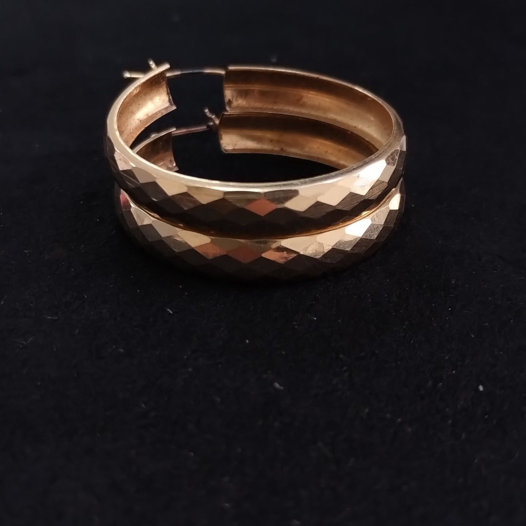 ARRACADAS PAR ORO 14 K 4.1 GRMS (SEMINUEVO)