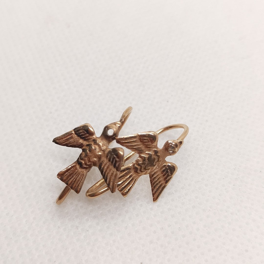 ARETES PAR ORO 8 K 1.5 GRMS (SEMINUEVO)