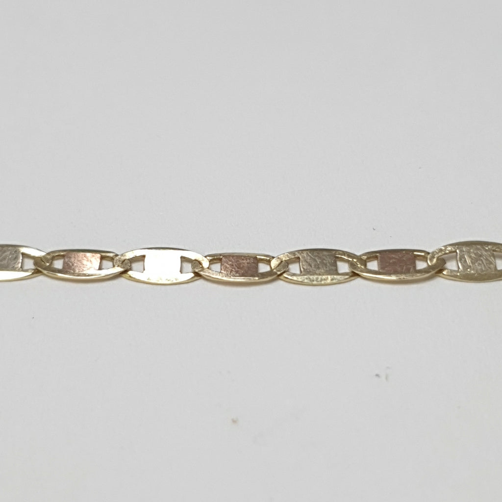 PULSERA ORO COMBINADO 10 K 2,10 GRMS (SEMINUEVO)
